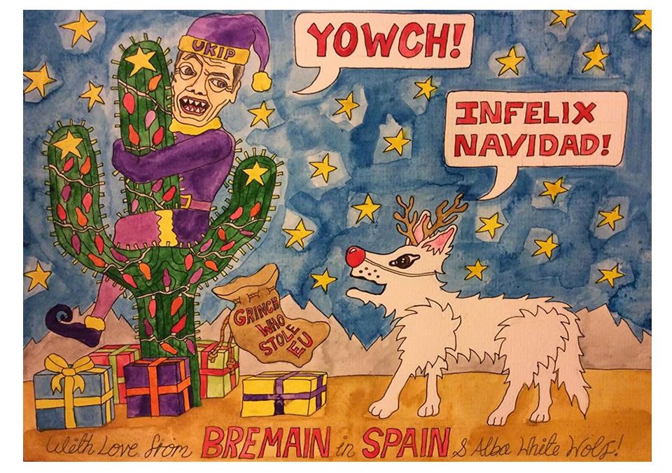 Bremain Christmas Card
