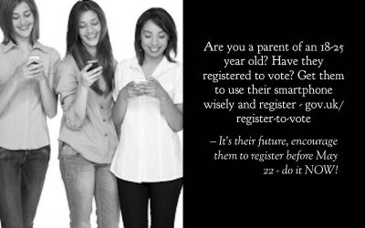 18-25 year olds…Are you registered to vote?