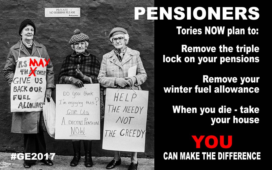 Pensioners – Don’t be fooled – Vote Wisely!
