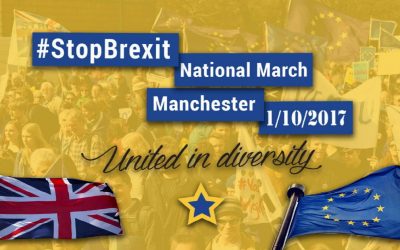 Stop Brexit March Manchester – The Countdown Begins