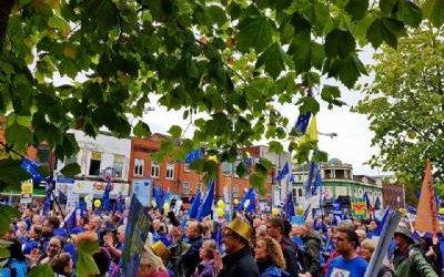 Bremain in Spain marches against Brexit in Manchester