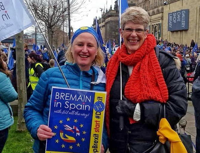 Elspeth and Sue - Bremain in Spain