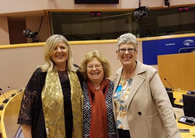 Debbie Williams, Jean Lambert MEP and Sue