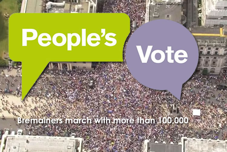 A Photo Journey Through the March for a People’s Vote with Bremain