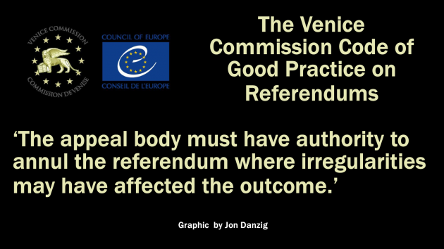 Jon Danzig’s World – EU referendum broke code of good practice