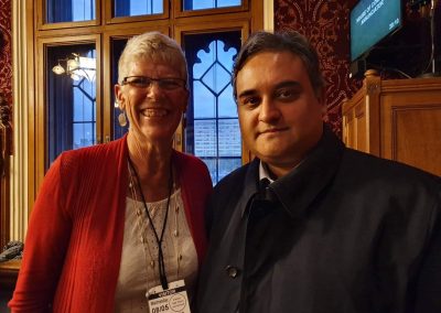 Sue and Claude Moraes MEP