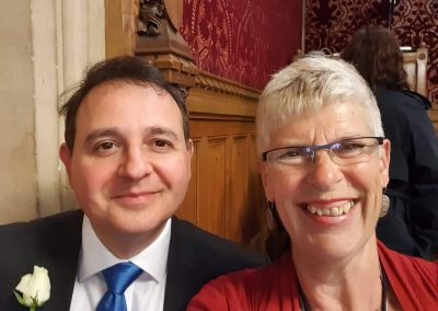 Sue and Alberto Costa MP