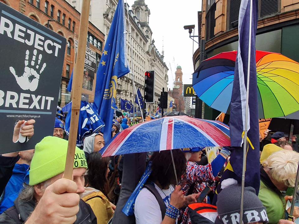 Weather won’t stop Remainers!