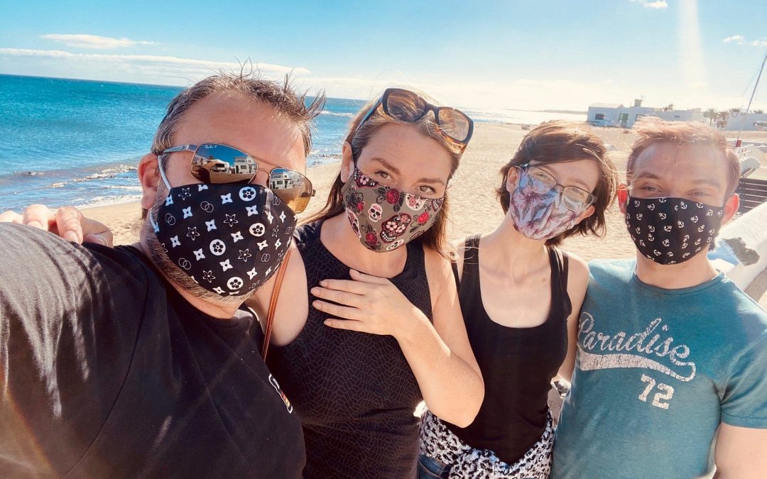 Unmasked covid travels – Spain to England, Scotland, Wales and back – like chalk and cheese