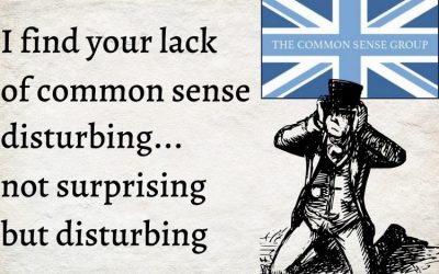 The Conservative Party Common Sense Group: another sub-group with no common sense at all!