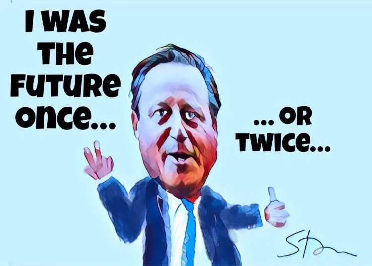 If the answer is David Cameron, what on earth was the question?
